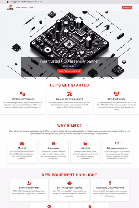 E-Mek-Technologies Homepage 1440px