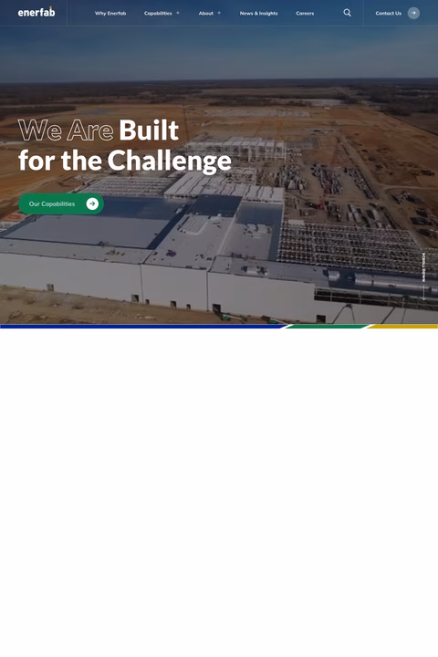 Enerfab Homepage 1440px
