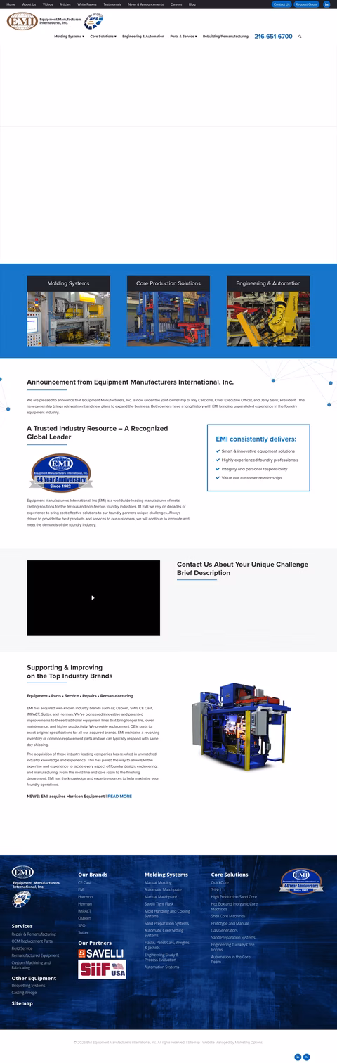 Equipment-Manufacturers-International Homepage 1440px