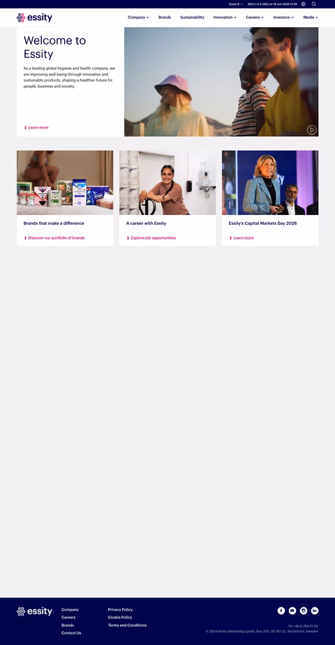 Essity-2 Homepage 1440px