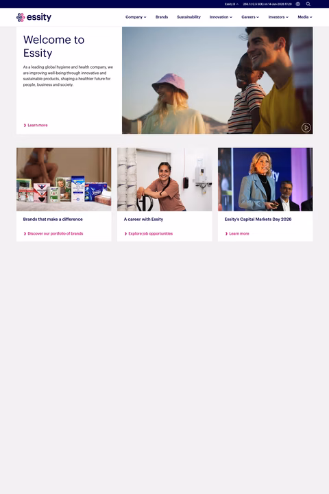 Essity-2 Homepage 1440px