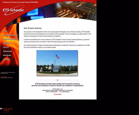 Ets-Schaefer Homepage 1440px