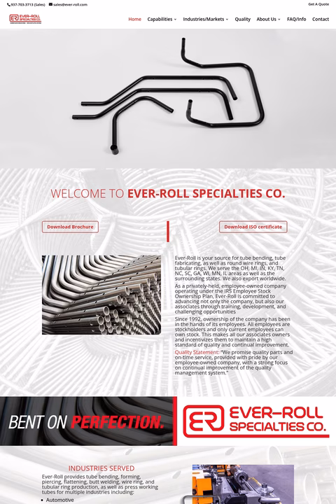 Ever-Roll-Specialties Homepage 1440px
