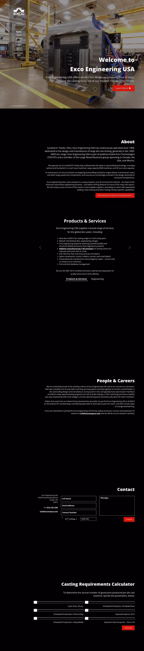 Exco-Engineering-Usa Homepage 1440px