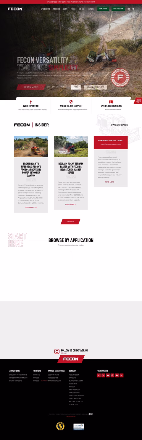 Fecon Homepage 1440px