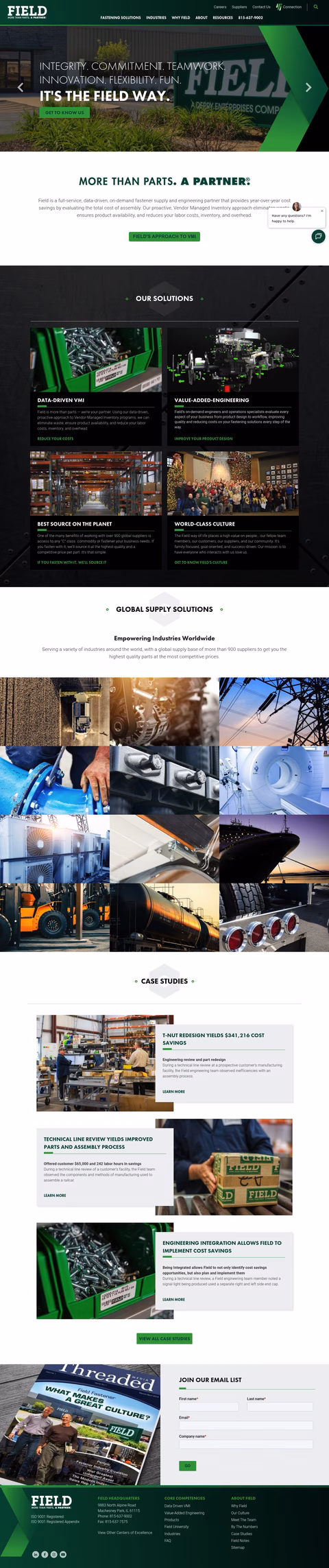 Field-Fastener Homepage 1440px