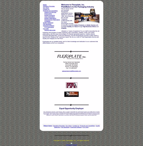 Flexoplate Homepage 1440px