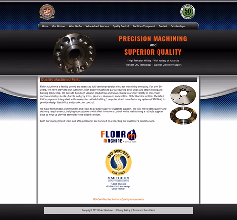 Flohr-Machine Homepage 1440px
