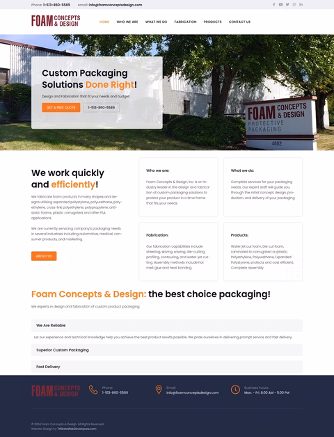Foam-Concepts-Design Homepage 1440px