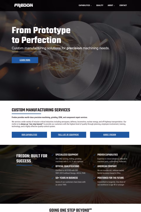 Fredon Homepage 1440px
