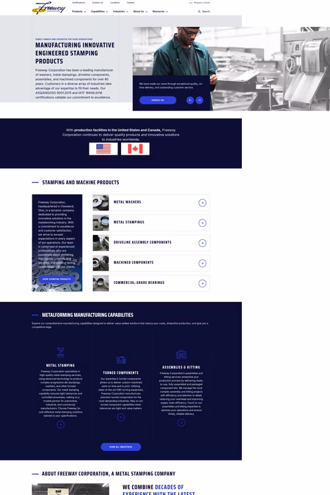 Freeway-Corporation Homepage 1440px
