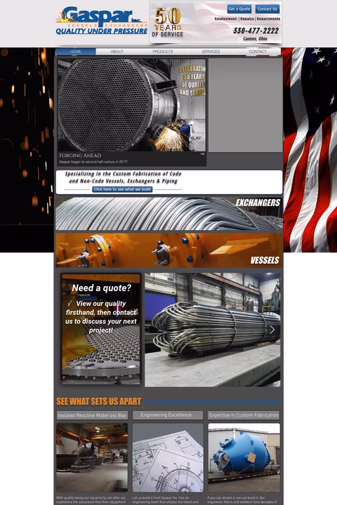Gaspar-Inc Homepage 1440px