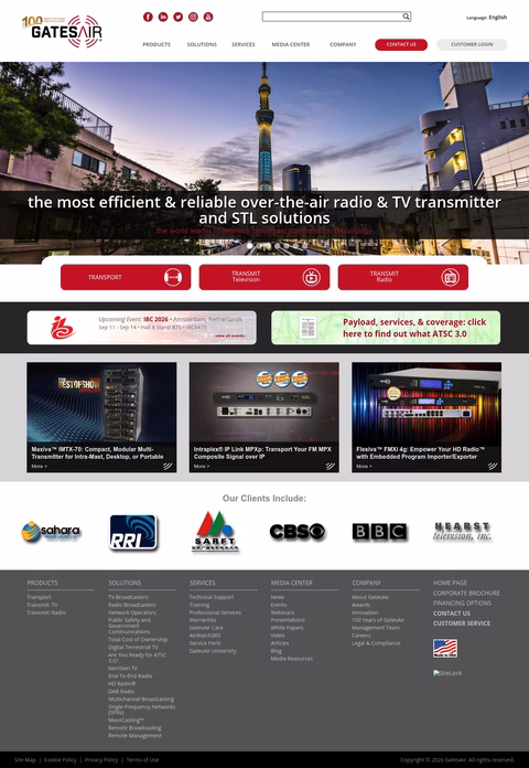 Gatesair Homepage 1440px