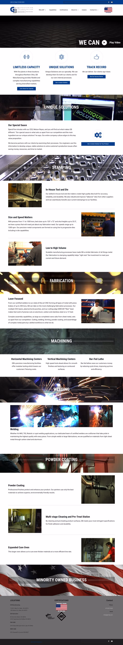 Gb-Manufacturing-Fabrication Homepage 1440px