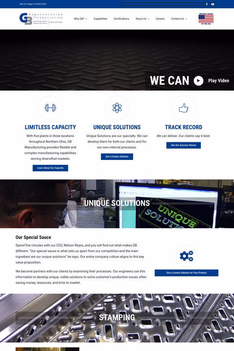 Gb-Manufacturing-Fabrication Homepage 1440px