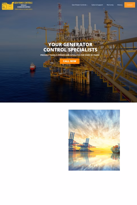 Gen-Power-Controls Homepage 1440px