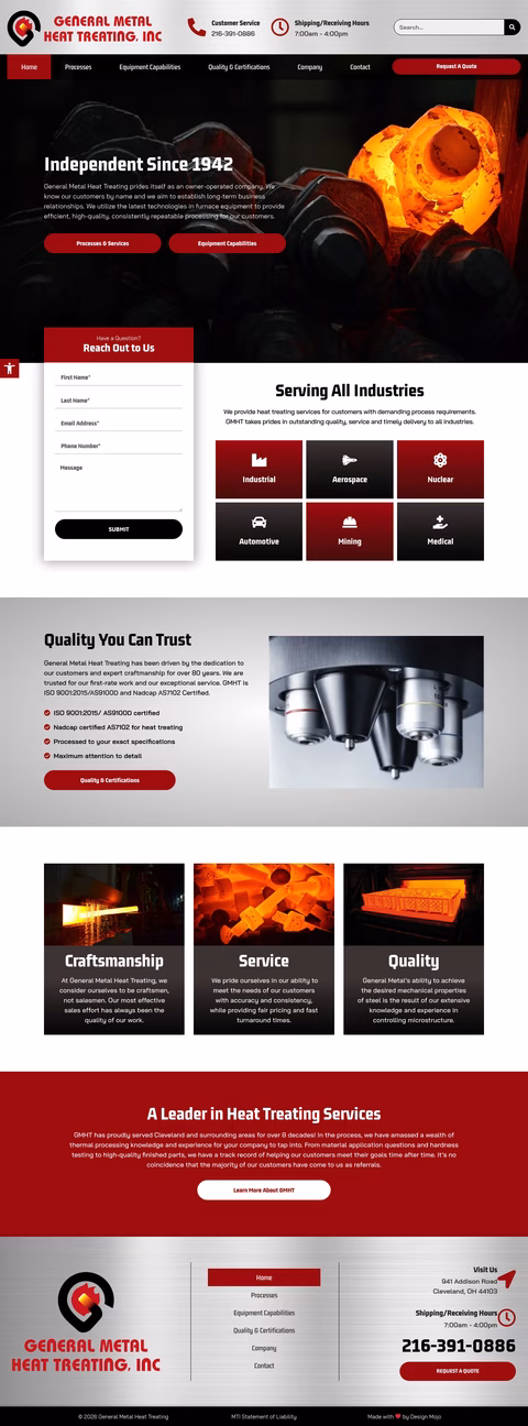 General-Metal-Heat-Treating Homepage 1440px