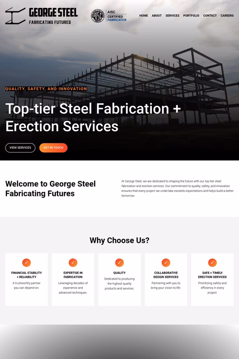 George-Steel-Fabricating Homepage 1440px