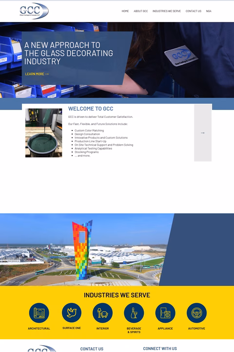 Glass-Coatings-Concepts Homepage 1440px