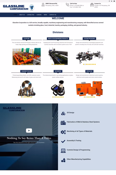 Glassline-Corporation Homepage 1440px