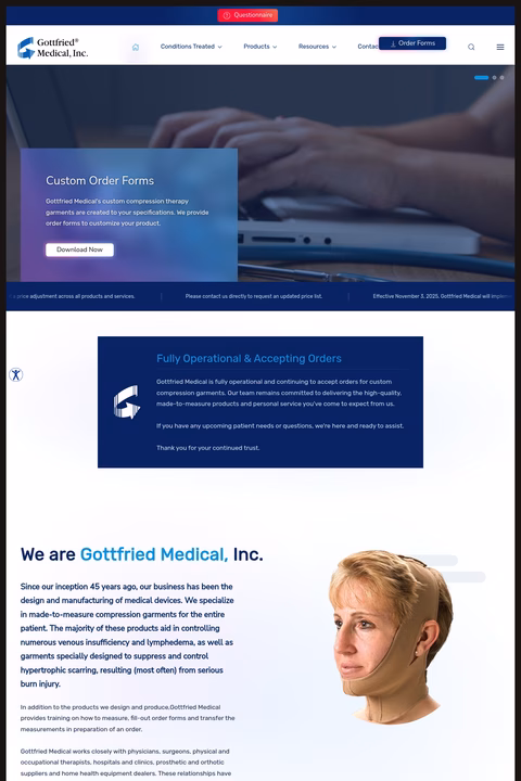 Gottfried-Medical Homepage 1440px