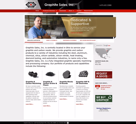 Graphite-Sales Homepage 1440px