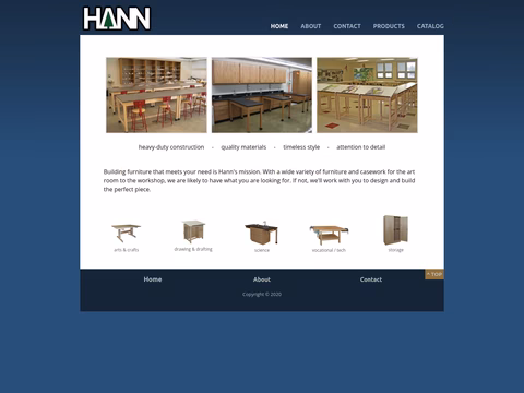 Hann-Manufacturing Homepage 1440px