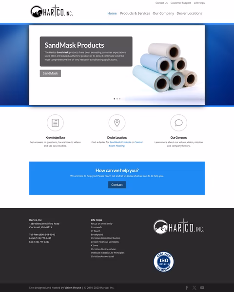 Hartco-Inc Homepage 1440px