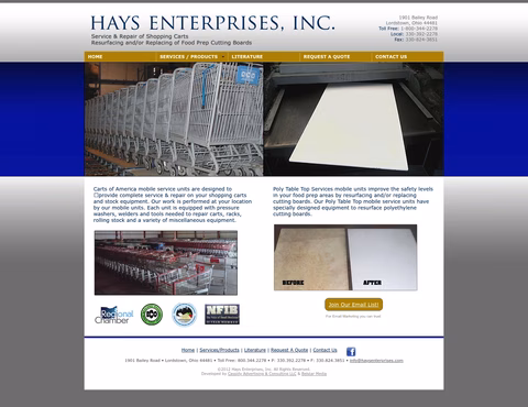 Hays-Enterprises Homepage 1440px