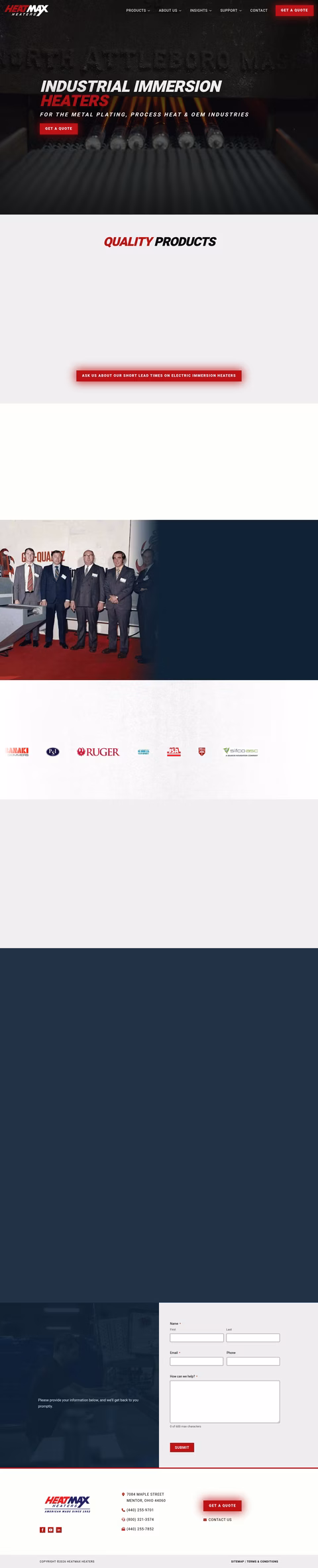 Heatmax-Heaters Homepage 1440px