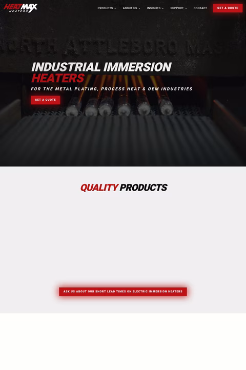Heatmax-Heaters Homepage 1440px