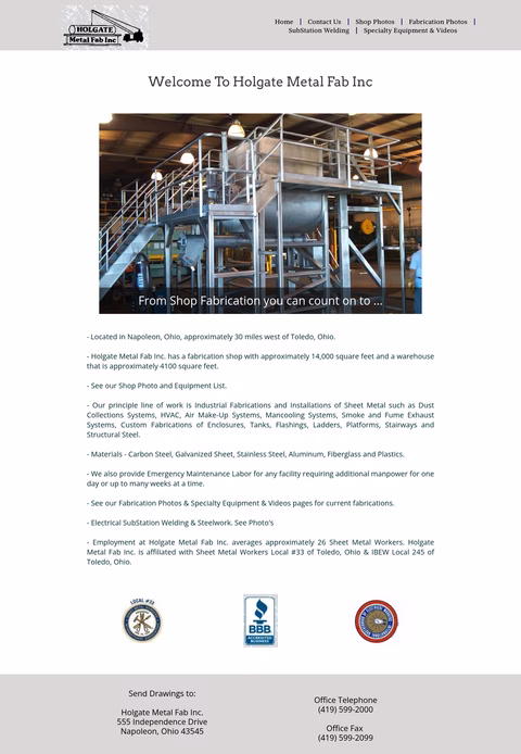 Holgate-Metal-Fab Homepage 1440px