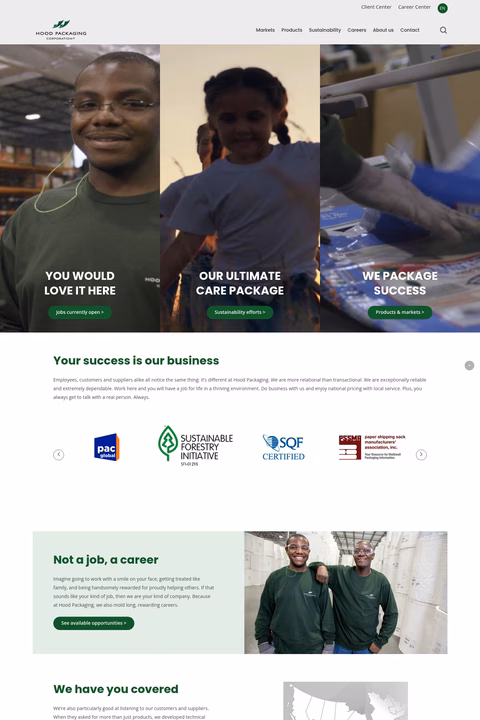 Hood-Packaging-Corporation Homepage 1440px