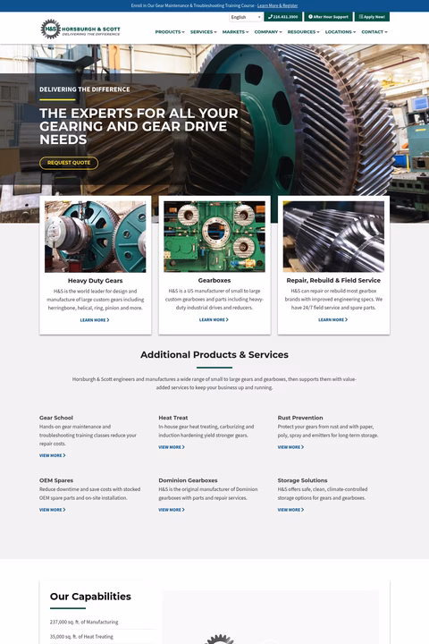 Horsburgh-Scott Homepage 1440px