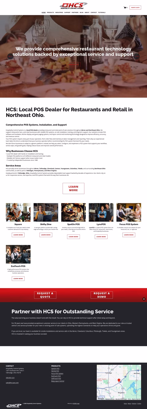 Hospitality-Control-Systems Homepage 1440px