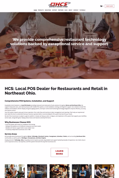 Hospitality-Control-Systems Homepage 1440px