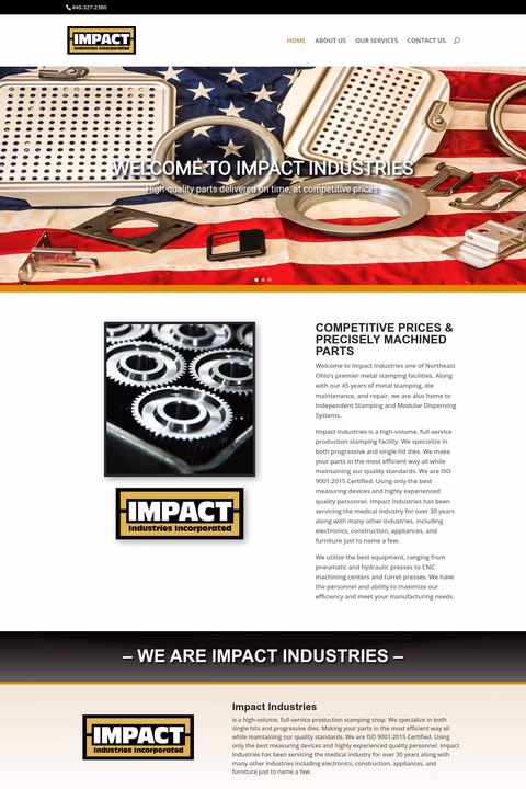 Impact-Industries Homepage 1440px