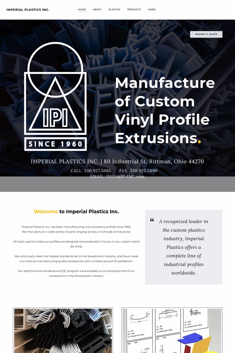 Imperial-Plastics-Inc Homepage 1440px