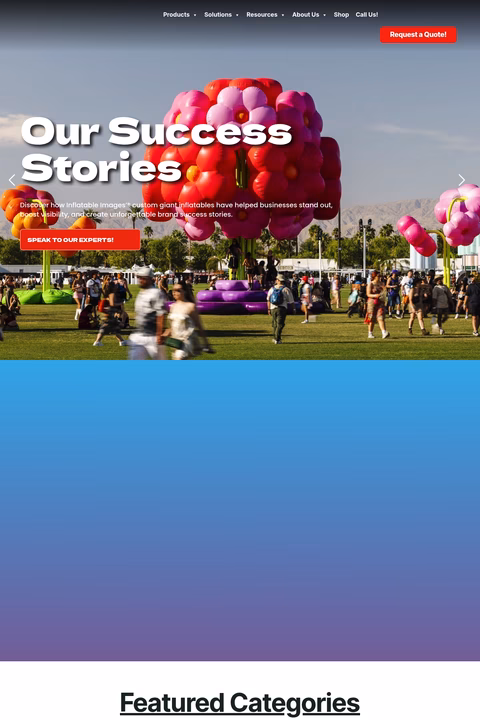 Inflatable-Images Homepage 1440px