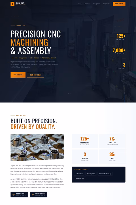 Jayna-Inc Homepage 1440px