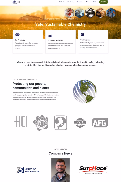 Jones-Hamilton-Company Homepage 1440px