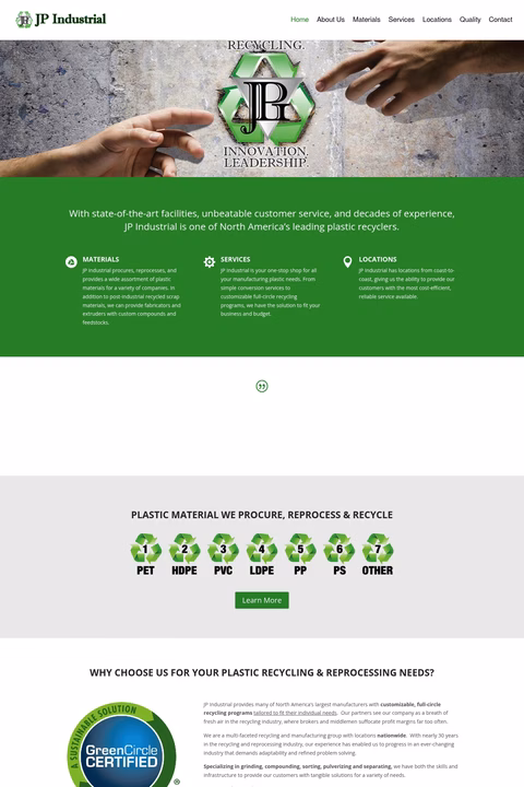 Jp-Industrial Homepage 1440px