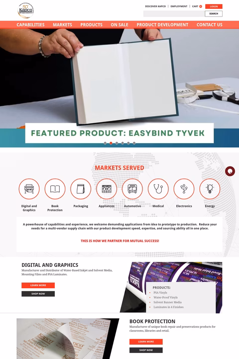 Kent-Adhesives-Products Homepage 1440px
