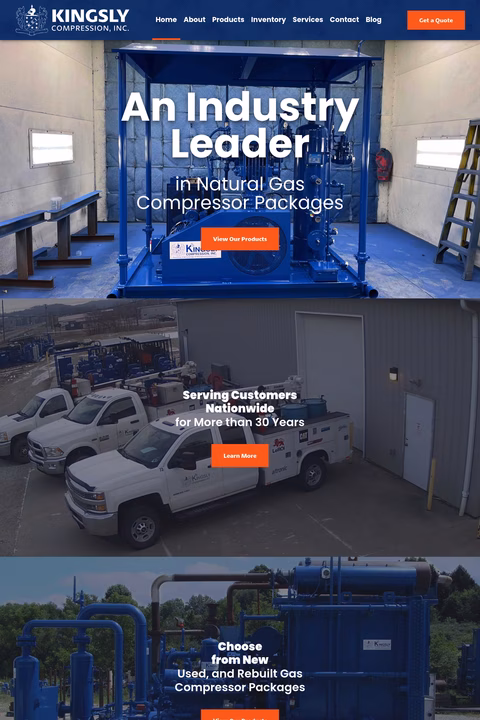 Kingsly-Compression Homepage 1440px