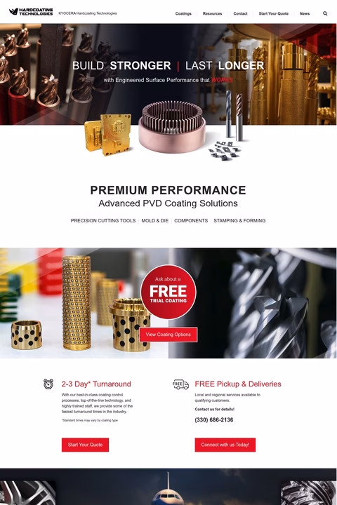 Kyocera-Hardcoating-Technologies Homepage 1440px