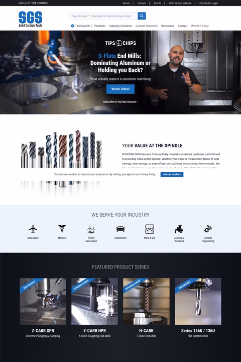 Kyocera-Sgs-Precision-Tools Homepage 1440px