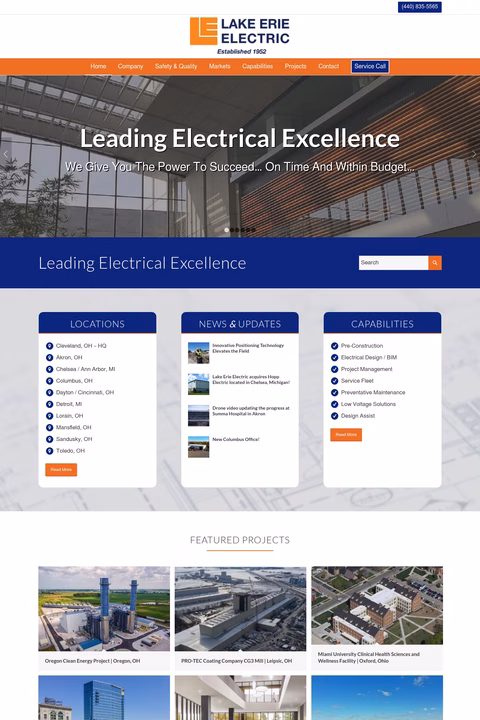 Lake-Erie-Electric Homepage 1440px