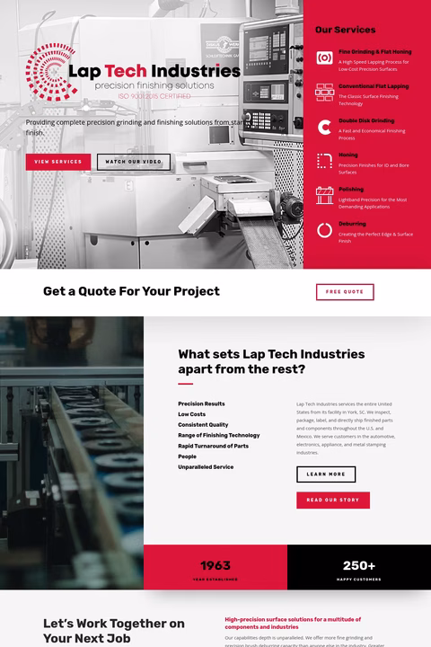 Laptech-Industries Homepage 1440px