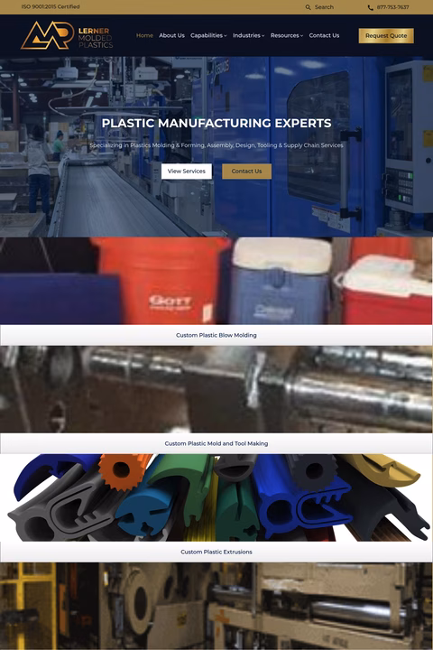 Lerner-Molded-Plastics Homepage 1440px