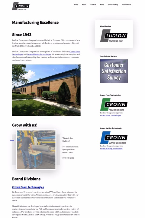 Ludlow-Composites-Corporation Homepage 1440px